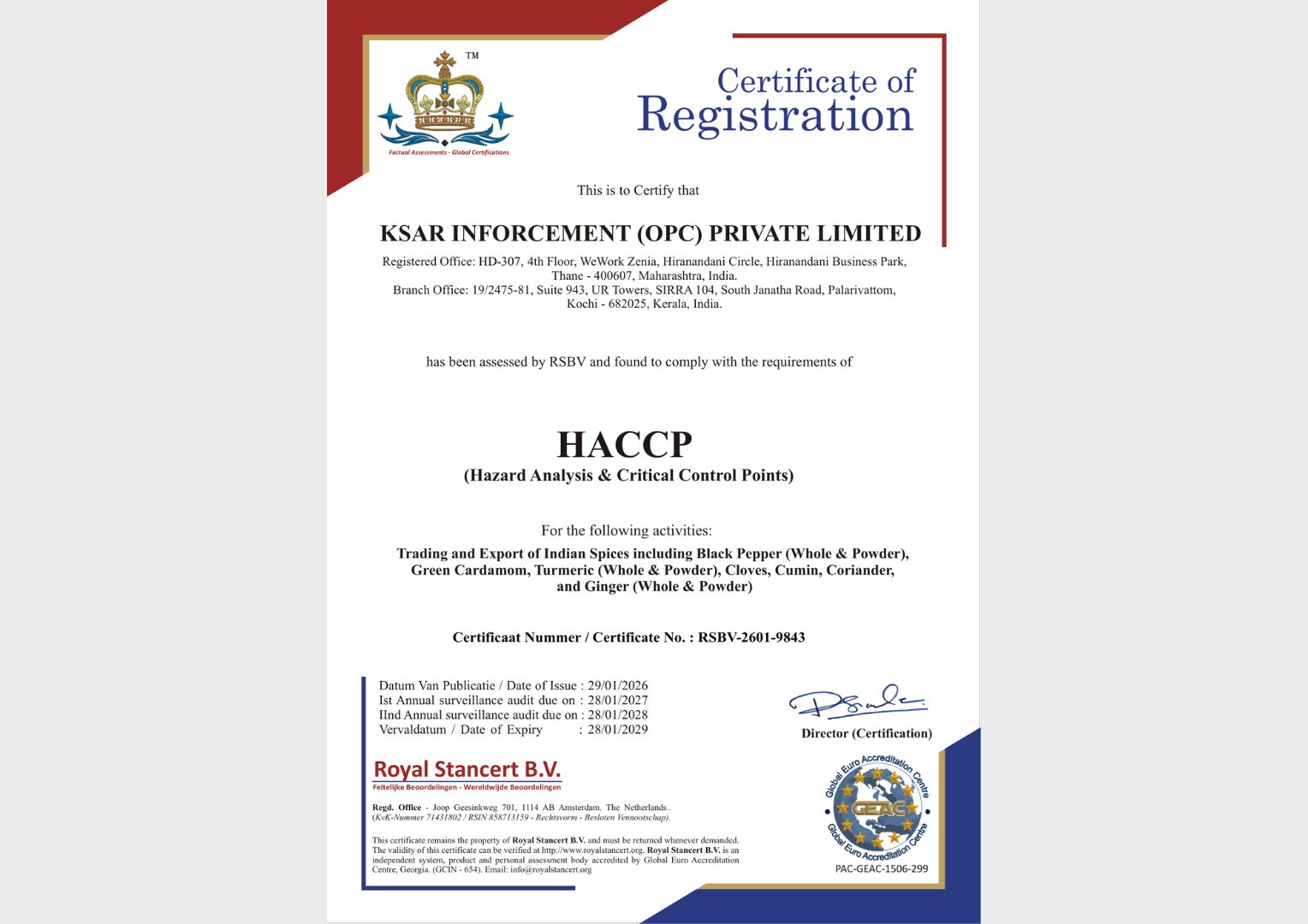 HACCP