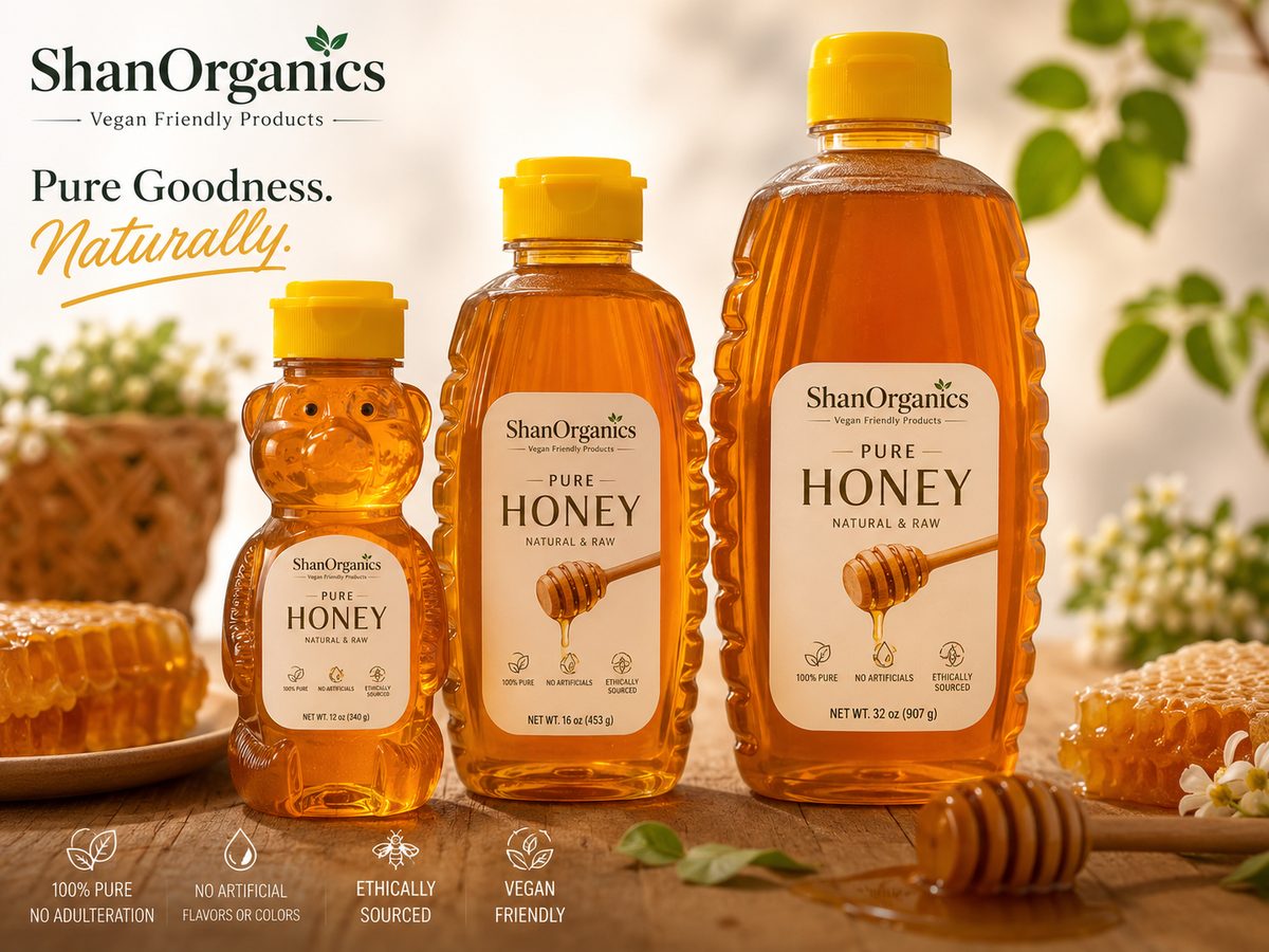 Comb Range Honey Jars