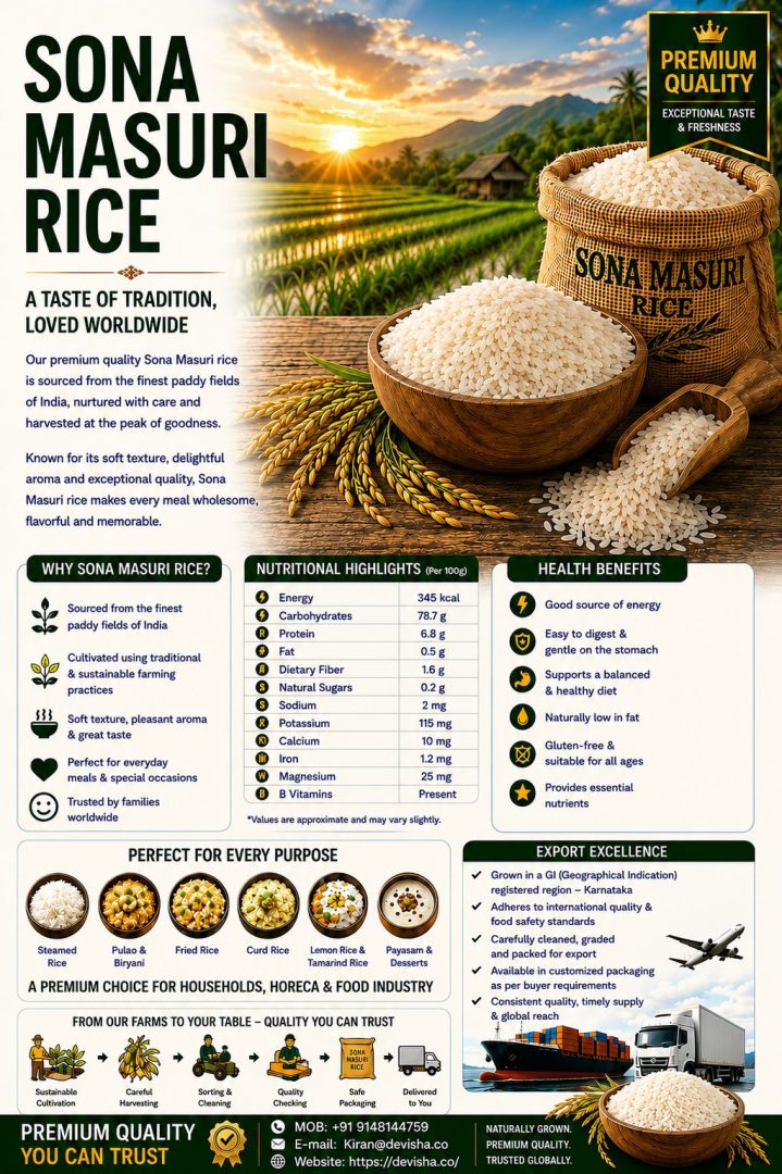 Sona masuri rice