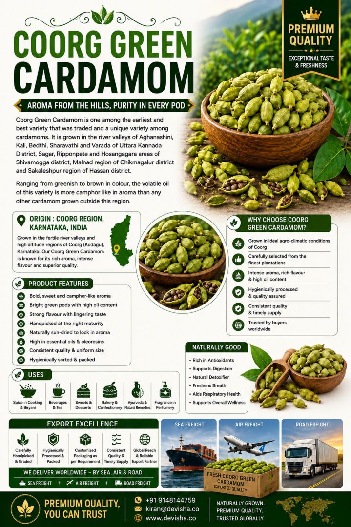 Coorg Green Cardamom