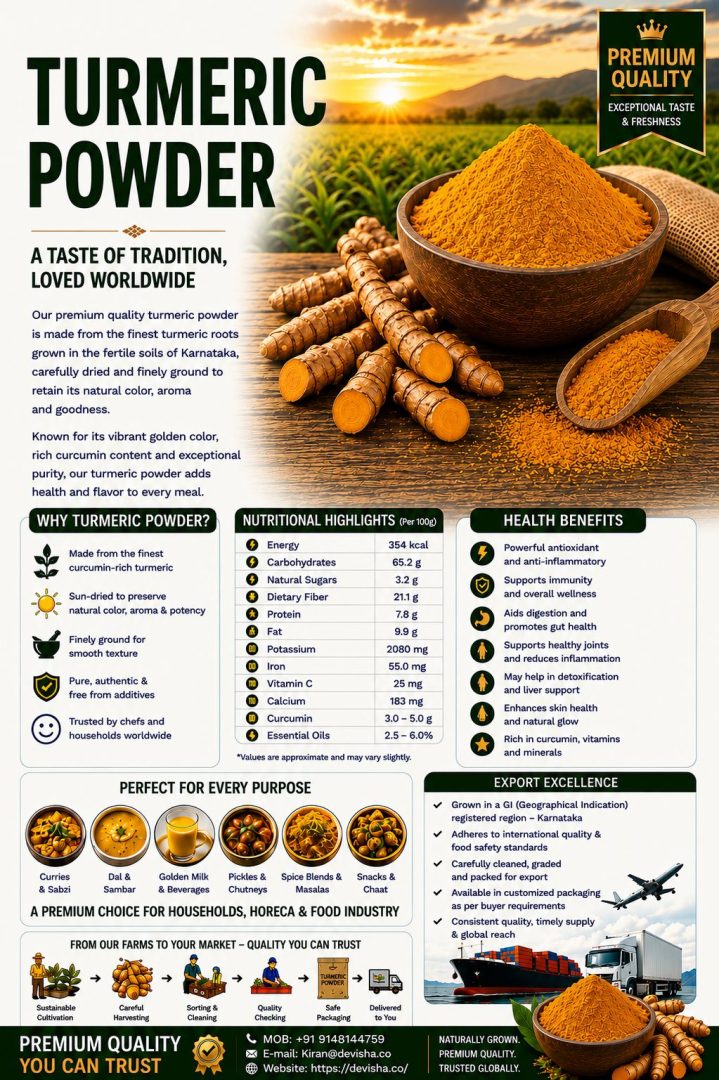 Turmeric powder